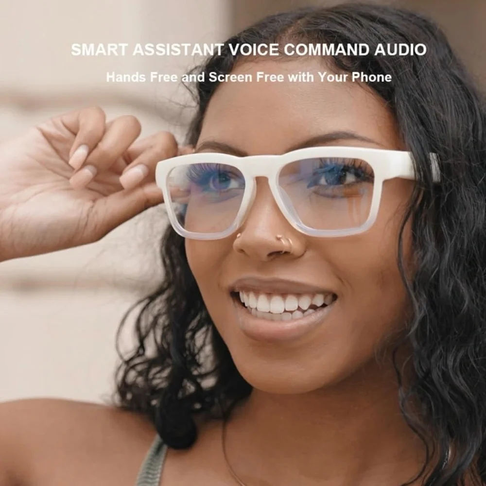 OhO Unisex Smart Blue light Glasses Bluetooth UV Protection & voice control